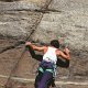 Climbing in Aosta Valley Italy